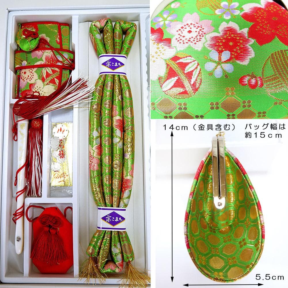 要在庫確認　七五三　三歳用 　はこせこ7点セット（J-087Srm）