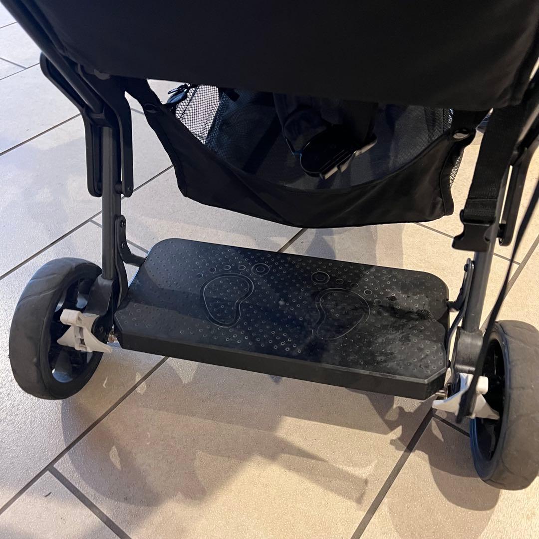 KATOJI カトージ 二人でゴー 2人乗り リアカー＆レインカバー付き