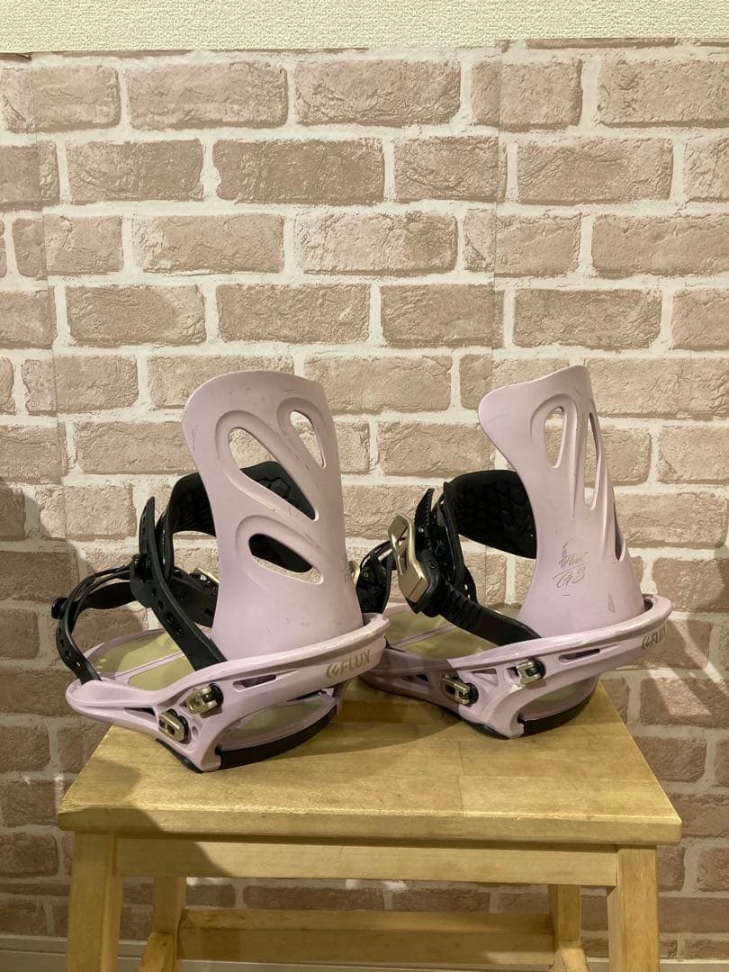 割れパーツ交換済み FLUX GS ビンディング　レディース　XS