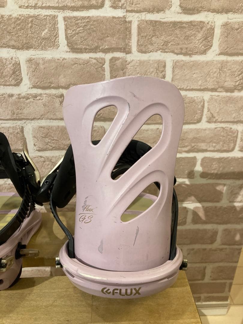 割れパーツ交換済み FLUX GS ビンディング　レディース　XS