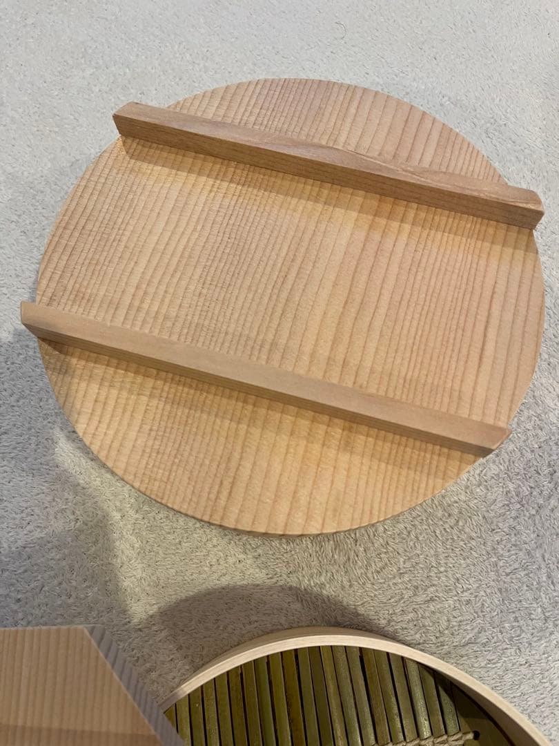 新品未使用　足立茂久商店　わっぱセイロ 6寸2段