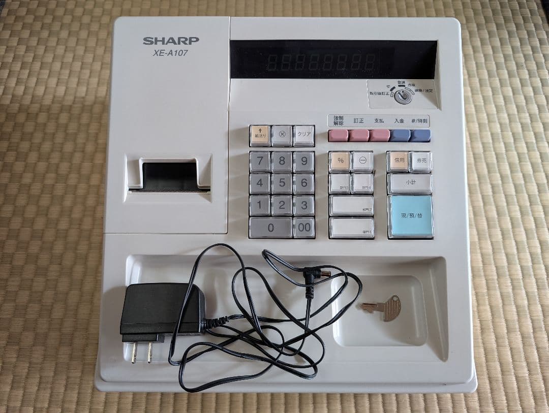 SHARP XE-A107 　電子レジスター