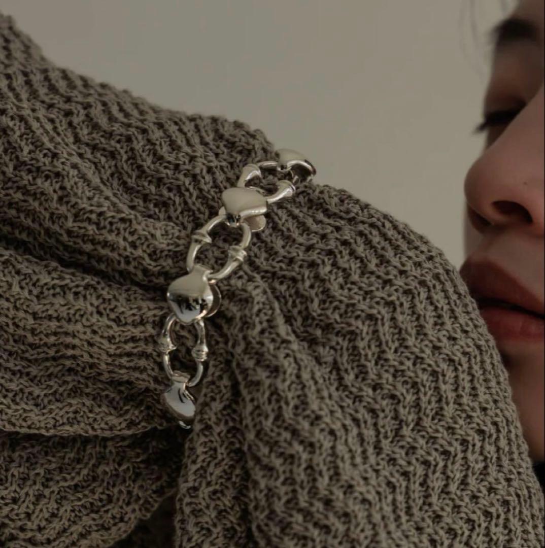 アクセサリー h'eres SPINAL COLUMN BRACELET 501 19cm