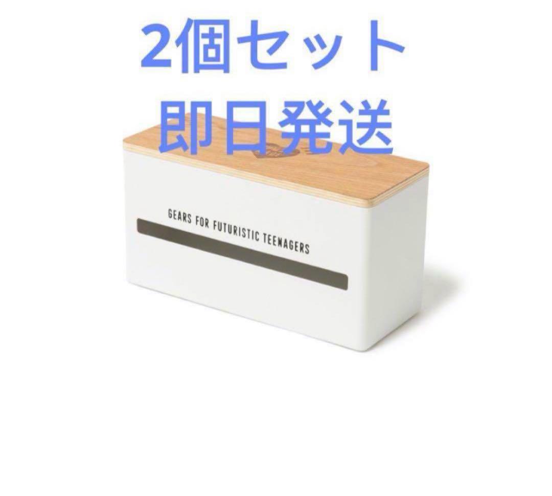 ティッシュボックス HUMAN MADE DOUBLE SIDED TISSUE CASE