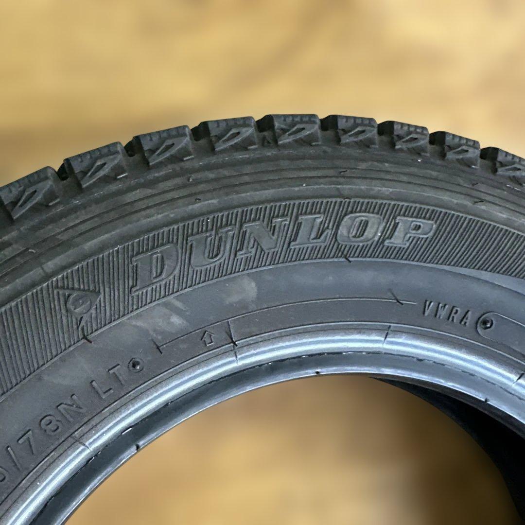 ダンロップ 145/80R12 冬用タイヤ 2021年 4本(0-51)