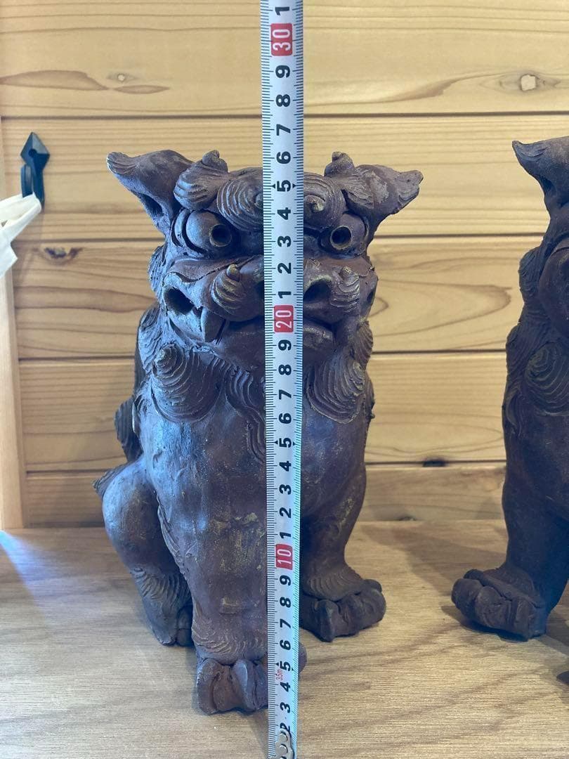 VINTAGE シーサー 王道 守り神 魔除け antique 希少 置物