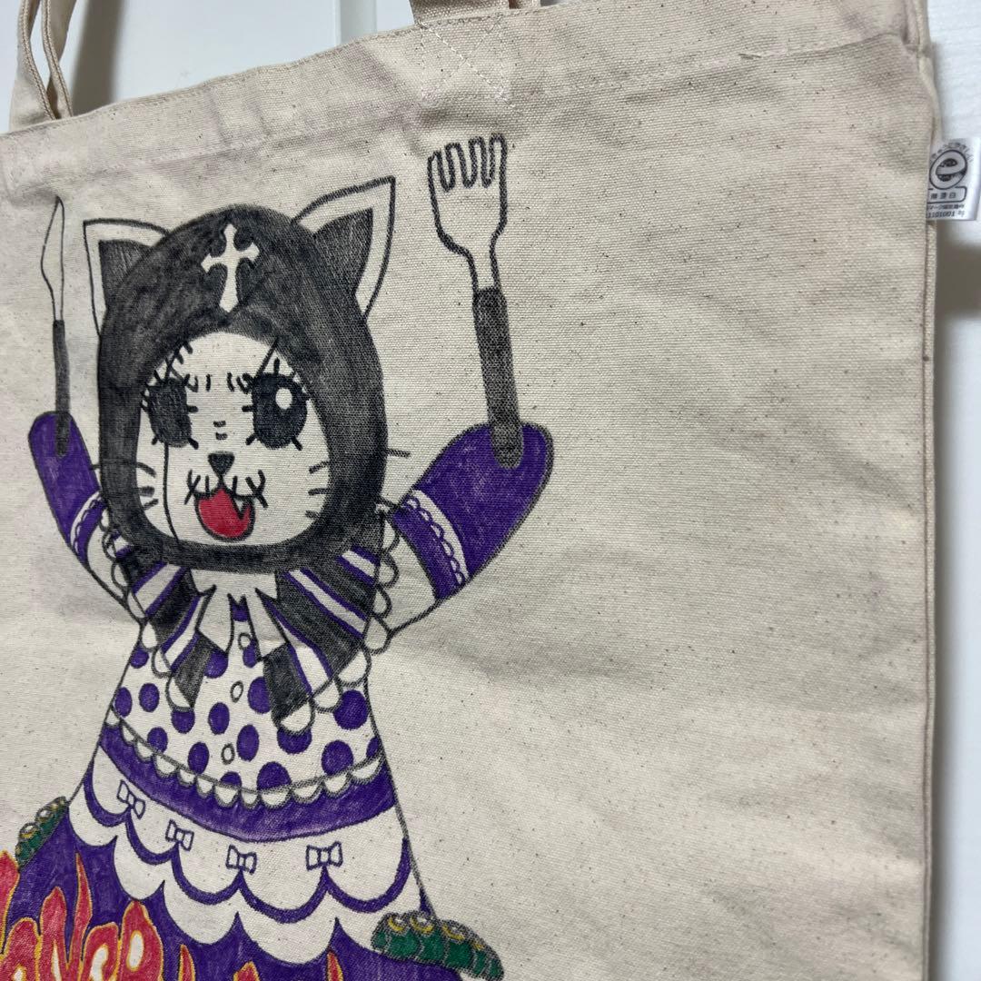 アングリー　ちゃん　ラクガキトートバッグ