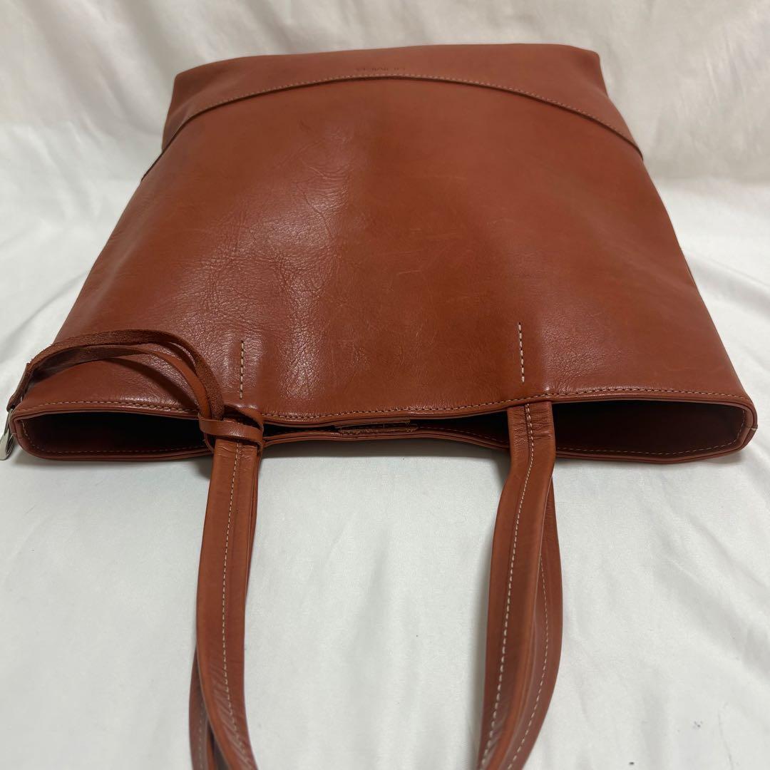 稀少 ソメスサドル オールレザー トートバッグ チャーム A4 ビジネスバック