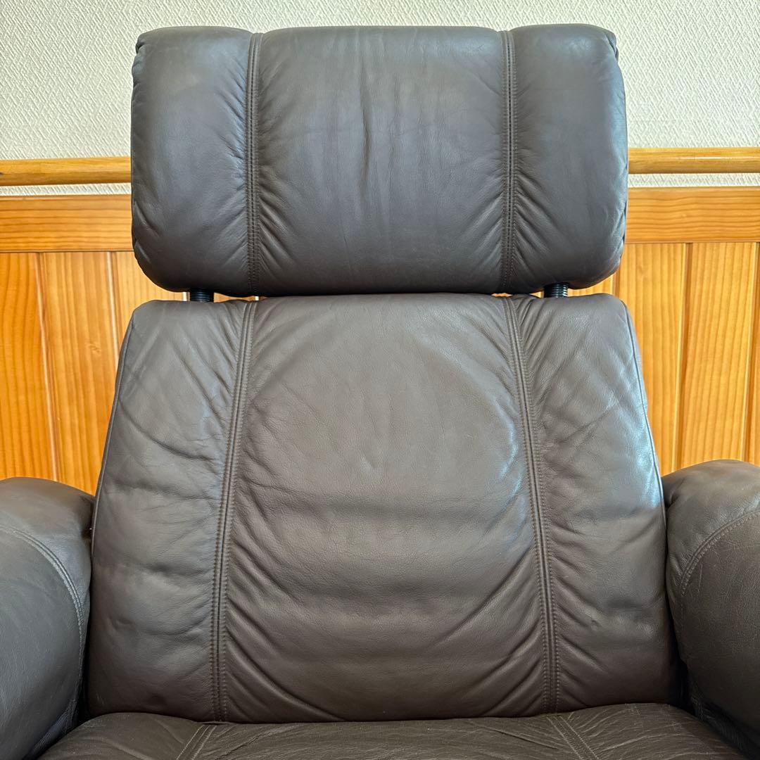 デンマーク KEBE/ケベ リクライニングチェア プライウッド ビンテージ