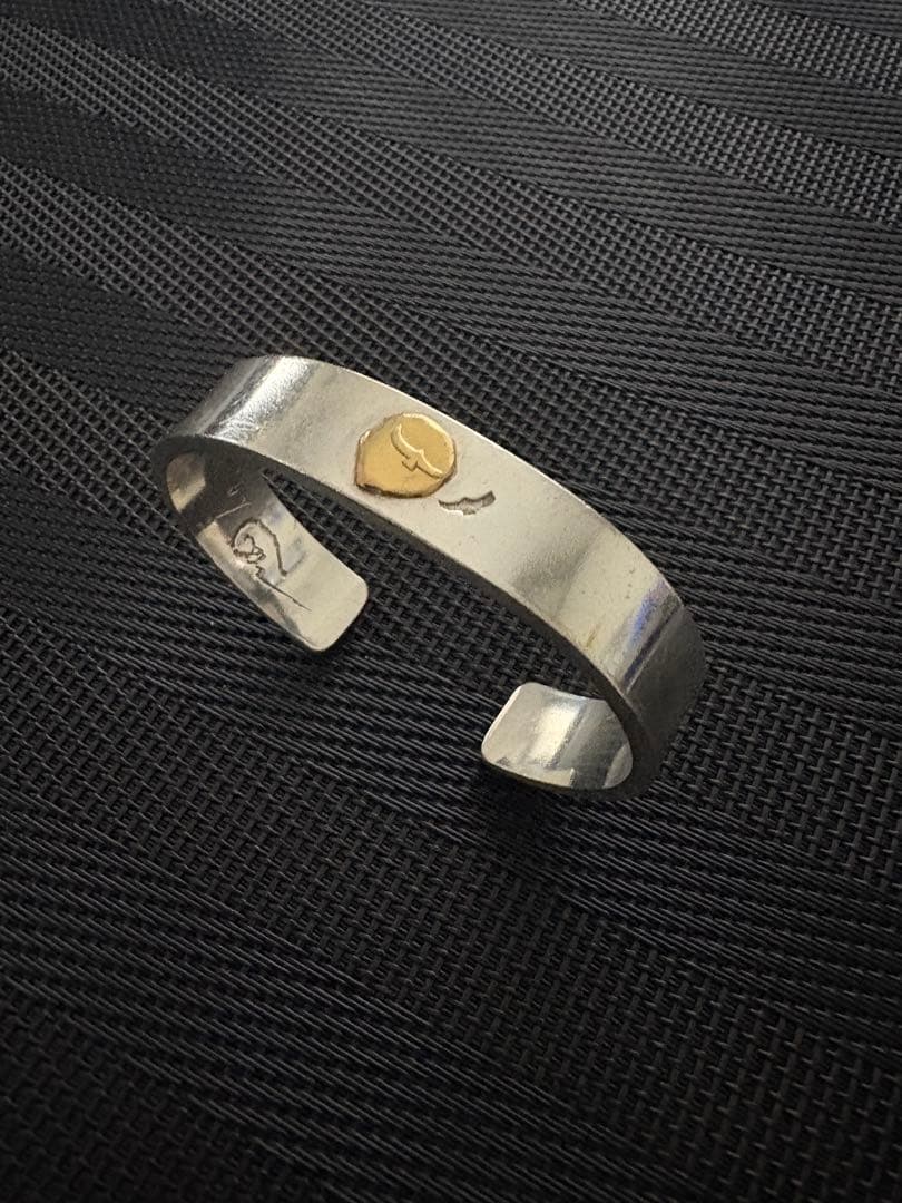 STUDIO T&Y バングル 金メタル付き インディアンジュエリー