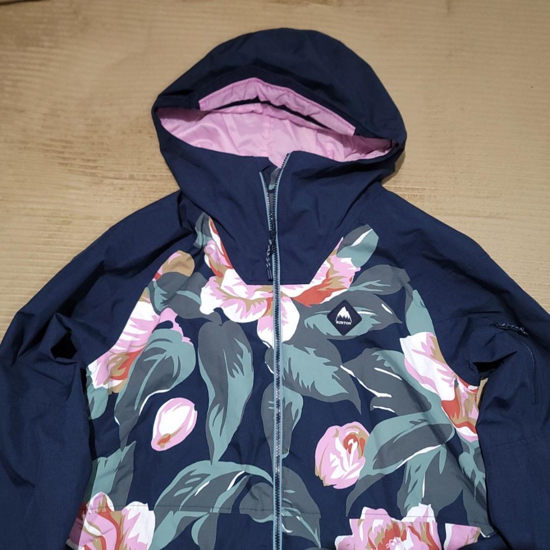 【美品】BURTON バートン 花柄 スノボウェア ジャケット L 希少 美品