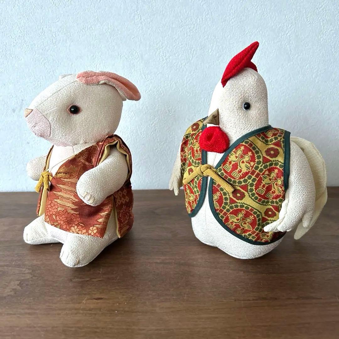 龍村美術織物　タツムラオリモノ　干支　ぬいぐるみ　まとめ売り