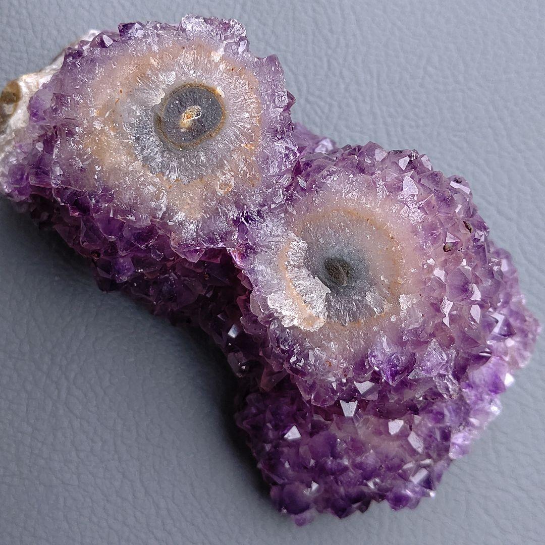 アメジスト　ウルグアイ産　フラワー　花　天然石❖　原石