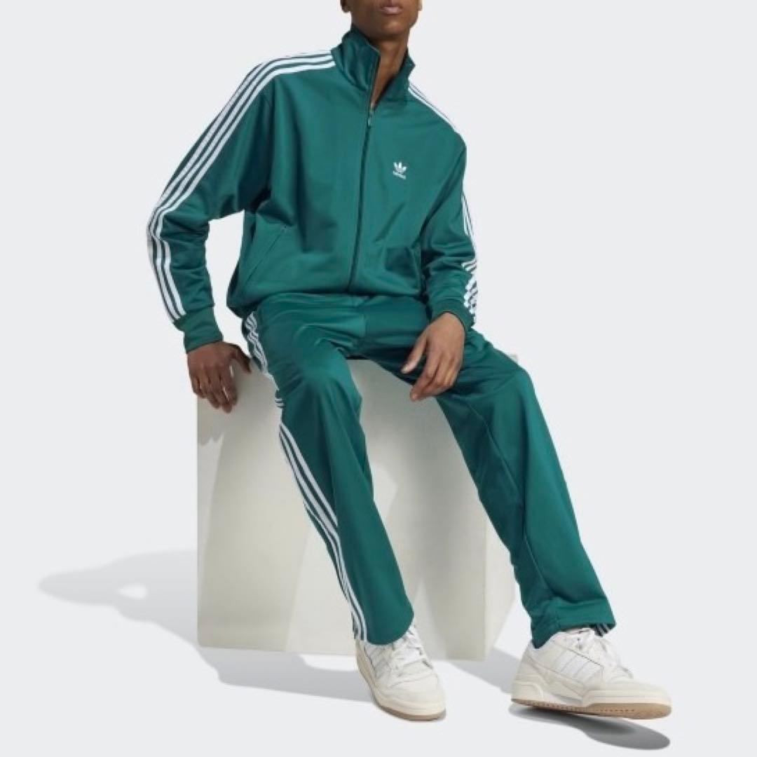 新品 アディダス ファイヤーバード トラックパンツ レガシーティール 3XL