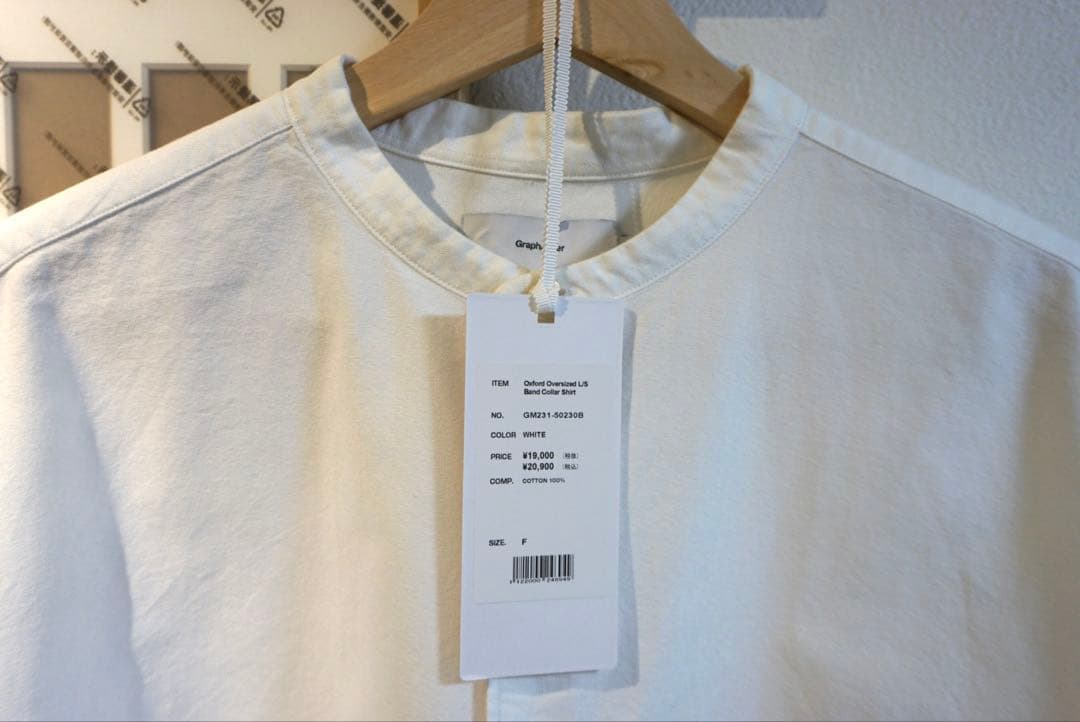 グラフペーパー　graphpaper オックスフォードシャツ
