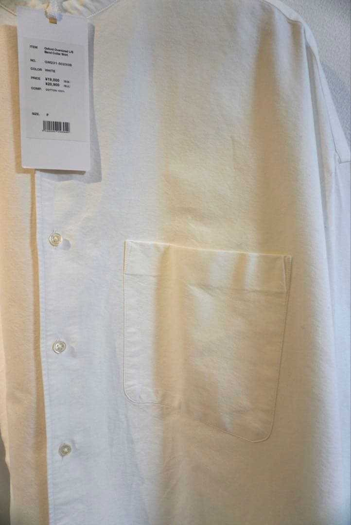 グラフペーパー　graphpaper オックスフォードシャツ