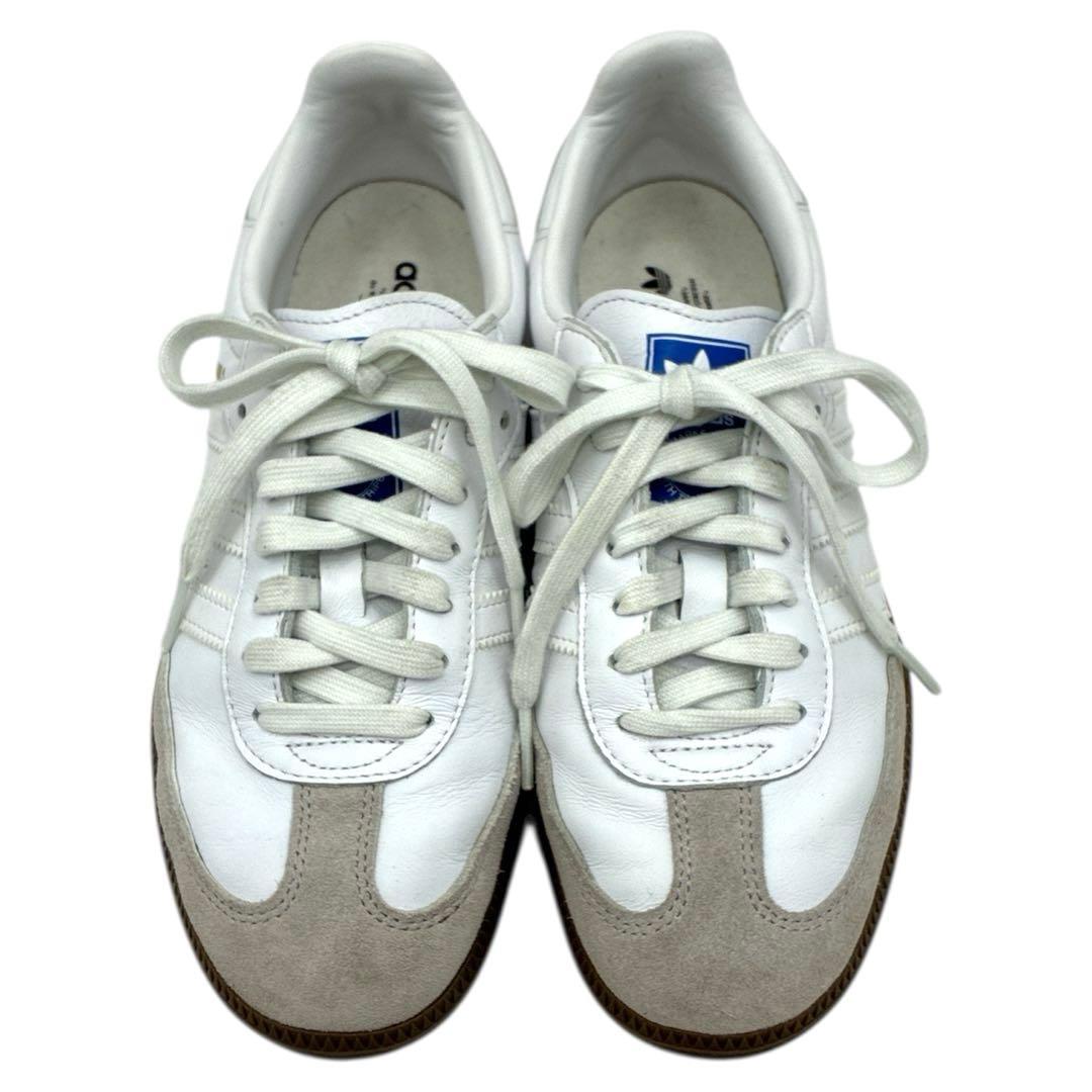 美品アディダスadidas　サンバ　OG　スニーカー　24cm　クラウドホワイト