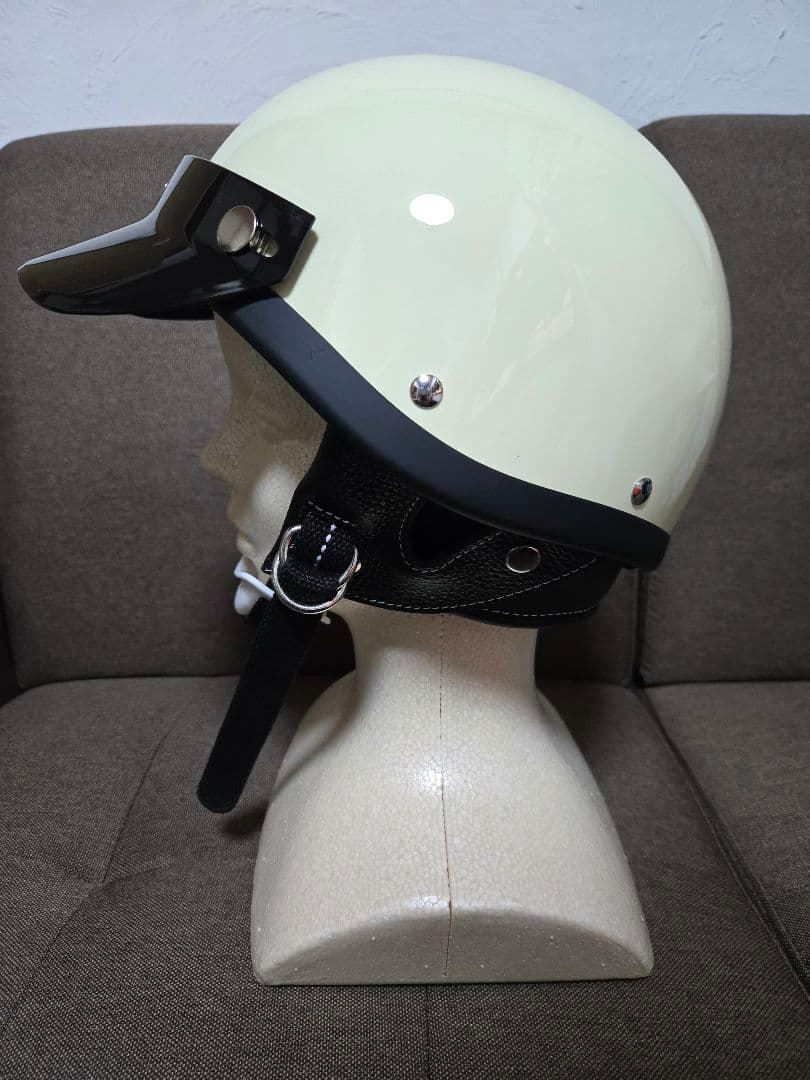 本革 ショーティー М ハーフヘルメット ビートル BELL レトロ