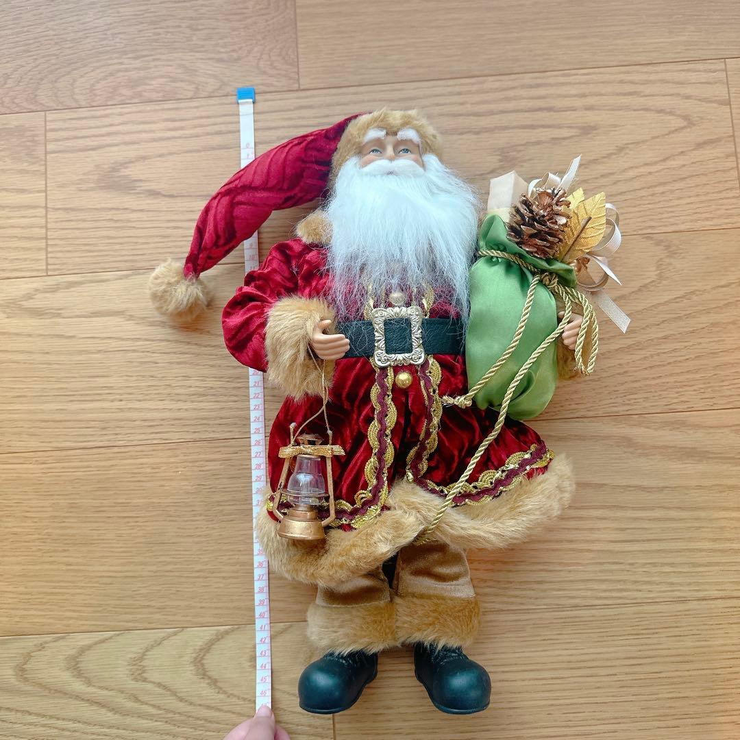 【新品】クリスマス サンタクロース ハルモニア 人形 45cm