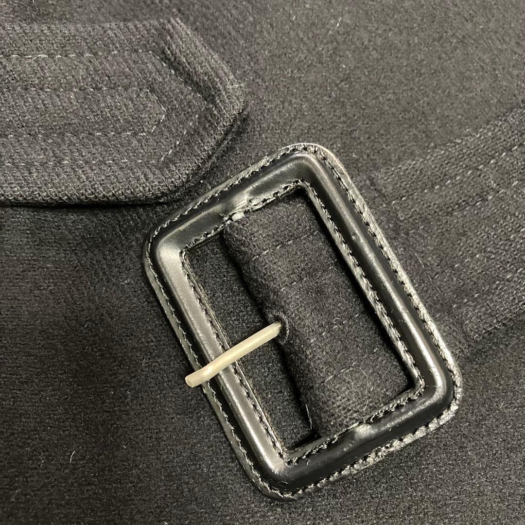 ✨極美品✨　バーバリー　ビッグノバチェック　トレンチコート　ブラック　ベルト　黒