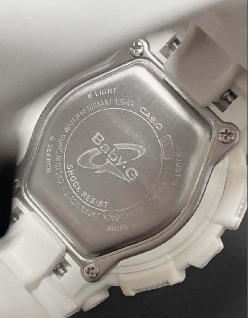 未使用！Baby-G 腕時計 ホワイト BA-110XRG