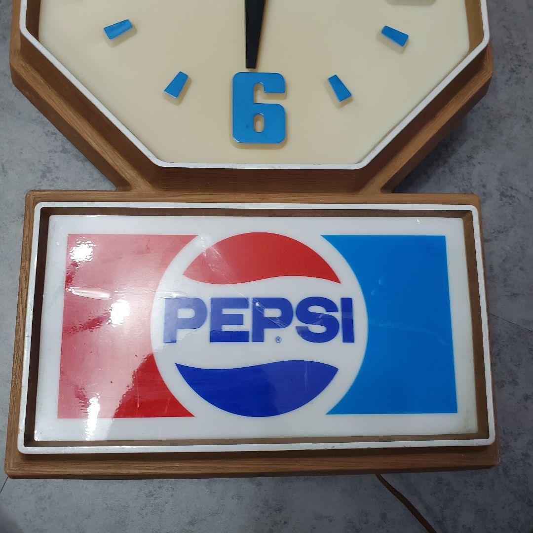 ペプシ pepsi 壁掛け時計 時計 wall clock アドバタイジング