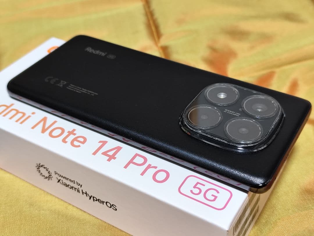 Xiaomi Redmi Note 14 Pro 5G 12GB+512GB 黒