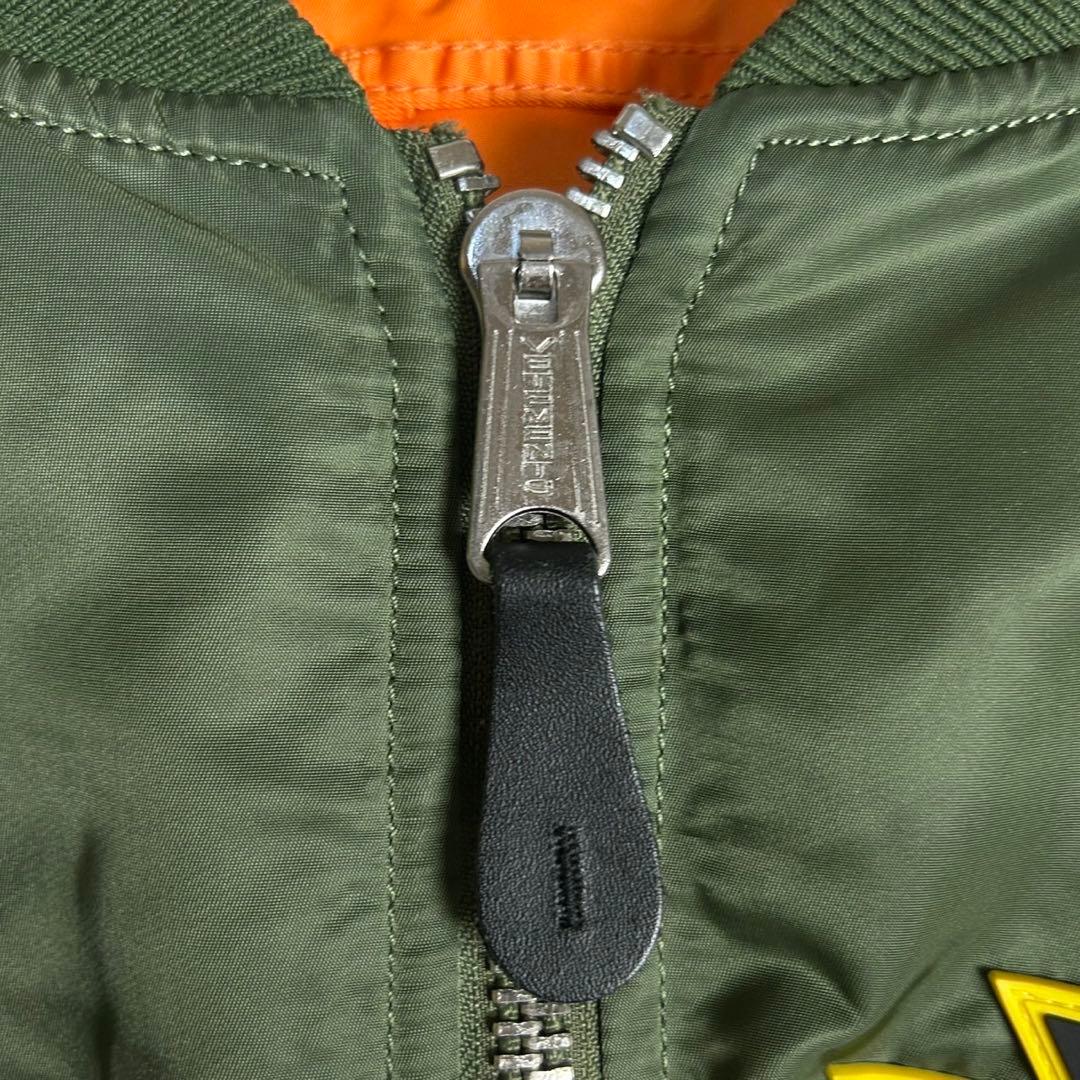 5997【希少コラボ】ヴェトモン×アルファ‪☆ボンバージャケット MA-1