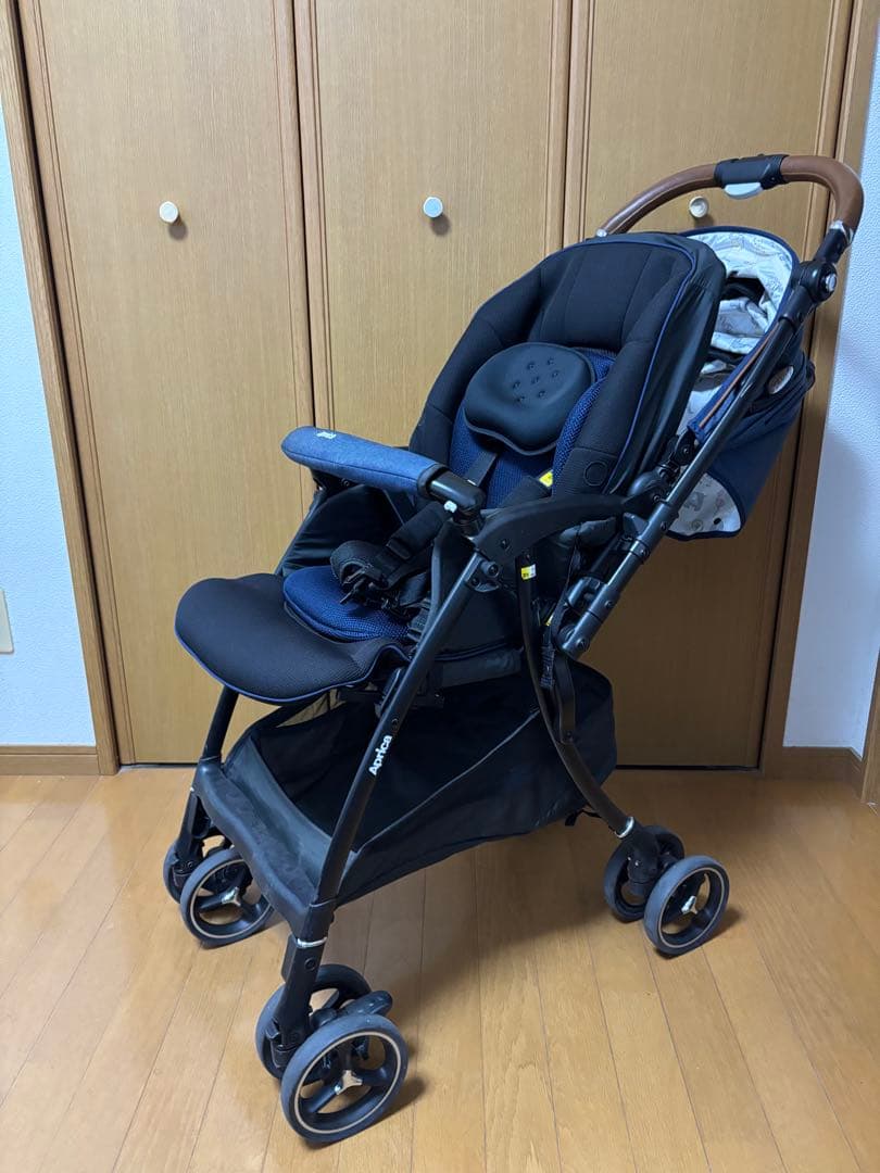 極美品♪アップリカベビーカーラクーナビッテクッションアニマル 2022