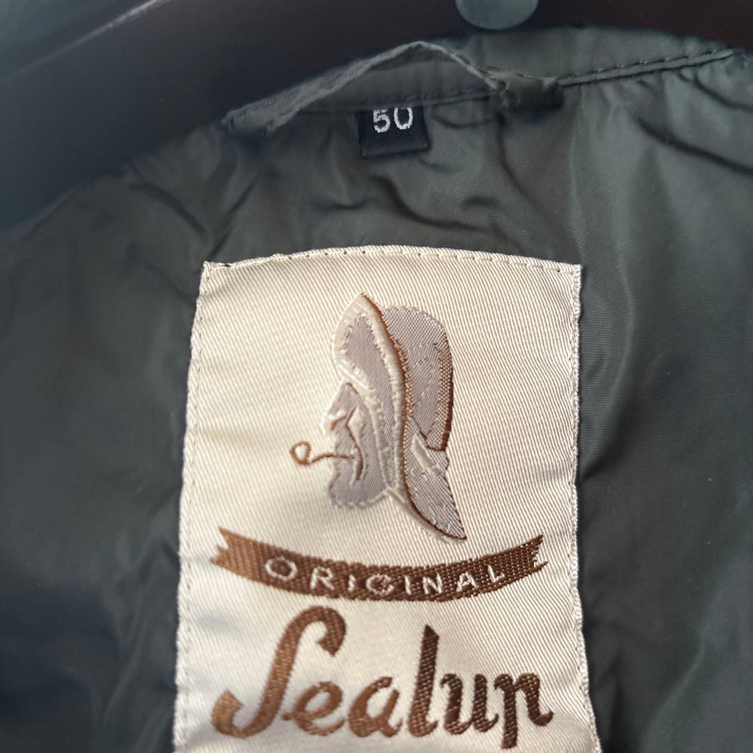 erajapan sealup ダークグリーン　ナイロントレンチコート