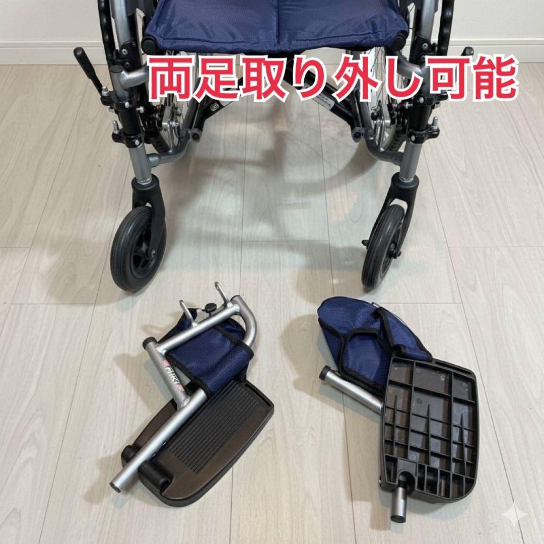 ♿小柄の人に最適 とても便利な多機能 超軽量 自走式 車椅子 ノーパンクタイヤ