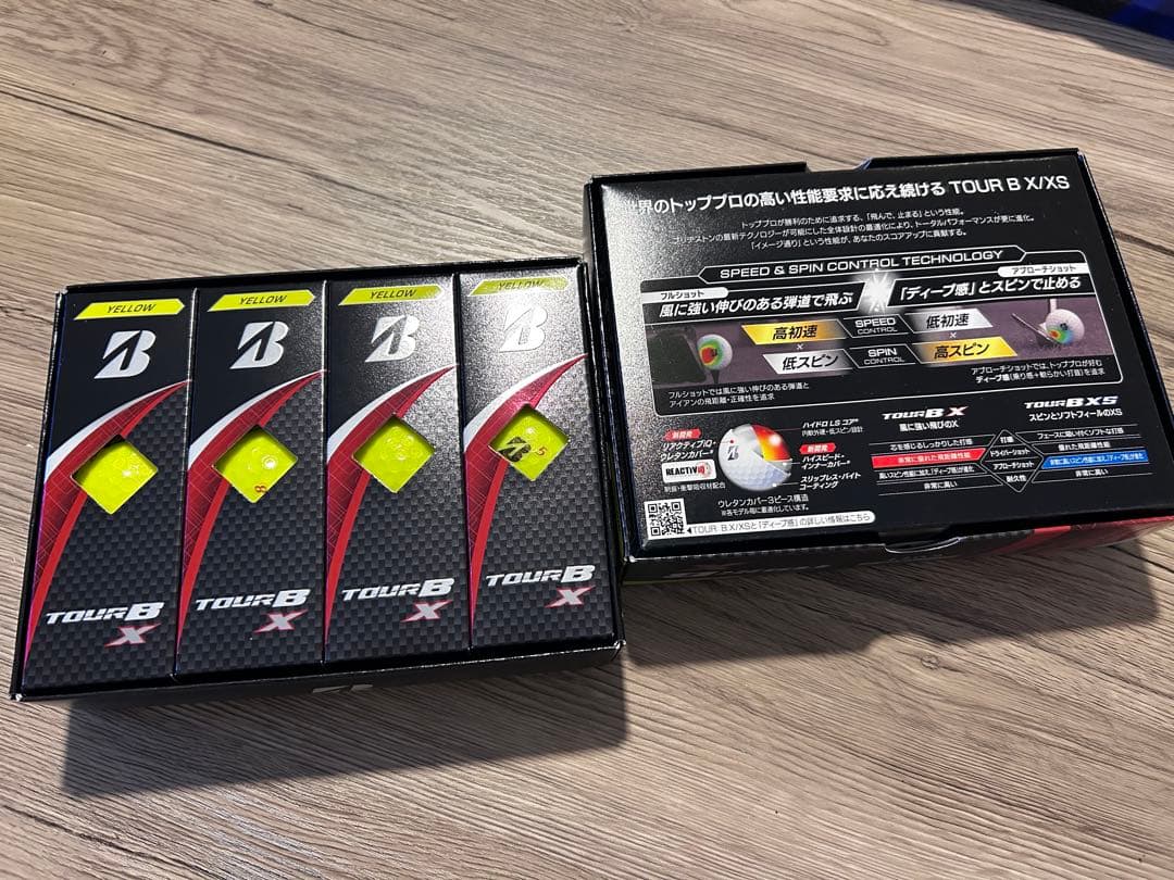 ブリヂストン TOUR B X イエロー 2ダース 値引き不可