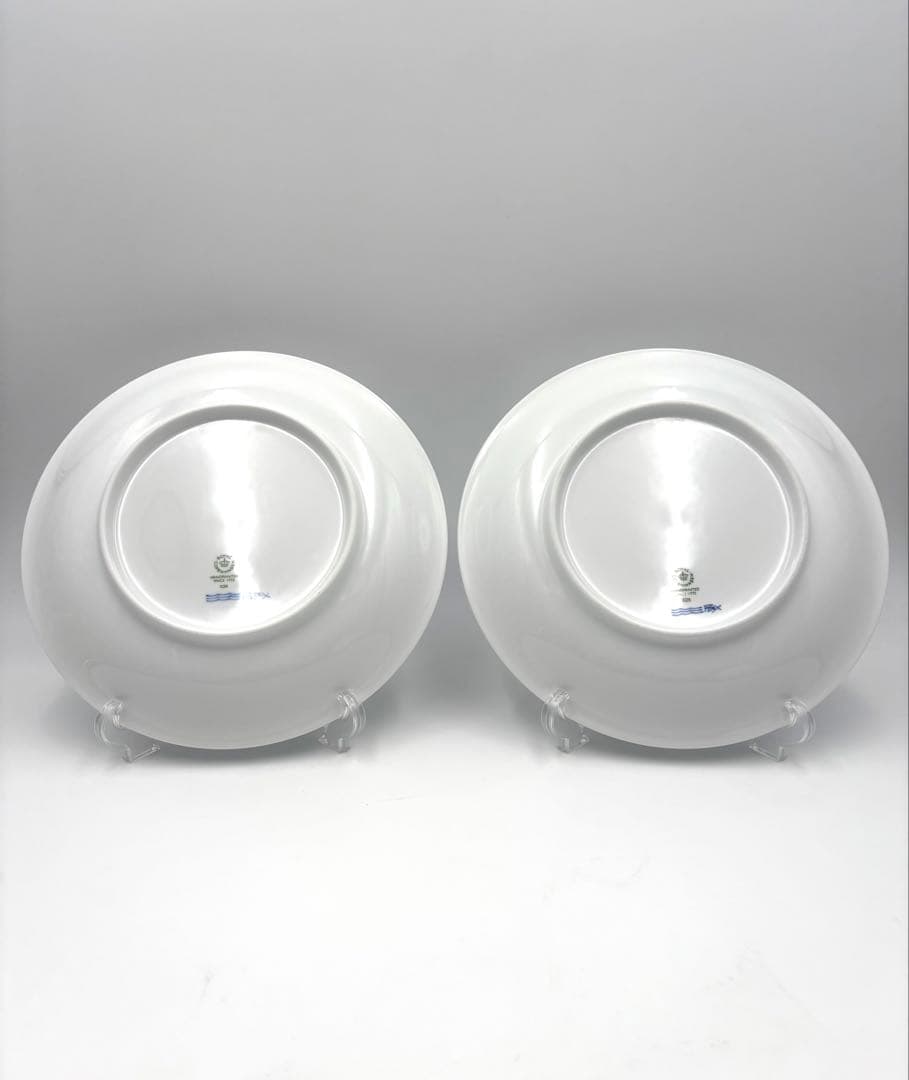 未使用保管品ロイヤルコペンハーゲン　ブルーパルメッテ 26cmプレート２枚セット