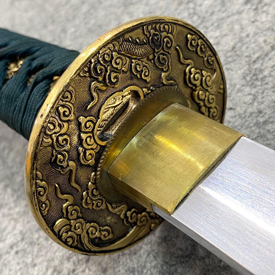 美品 模造刀 津軽塗り 本漆塗 堆朱 大刀 小刀 セット 螺鈿細工 刀袋付き 侍