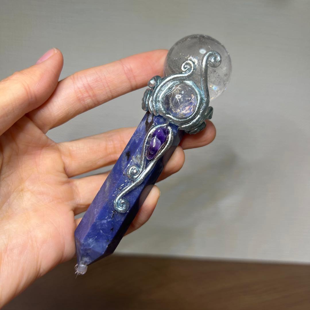 癒しページ　天然石　マジックワンド　置物インテリア