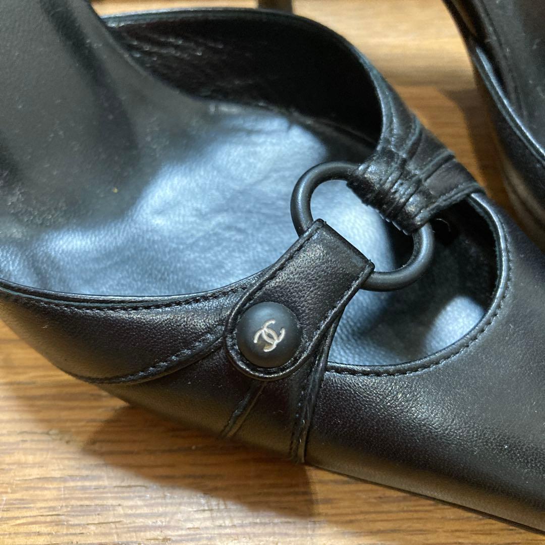 シャネルパンプス黒36C