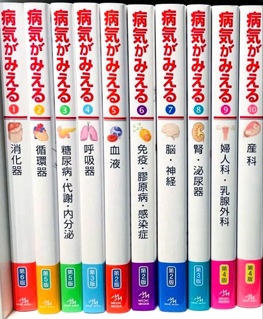 ハリネズミのシリウス 病気がみえる　11セット