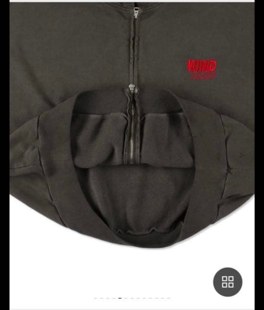 トップス WINDANDSEA Bandana Zip Up Sweatshirt