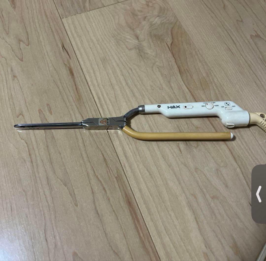 は*こ様 HAX アイロン　平　理容　櫛　コーム　本鼈甲　ベーク　レンツアイロン