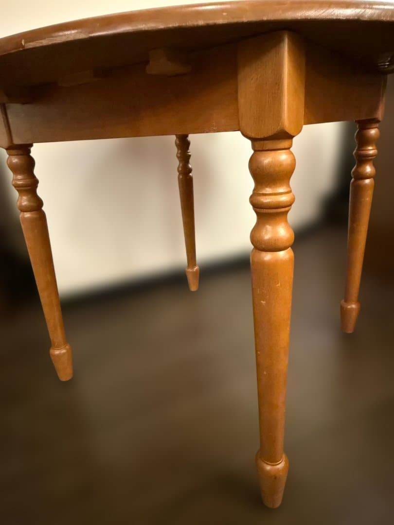 CHERRY チェリー エクステンションテーブル 伸長式 ラウンド ダイニング