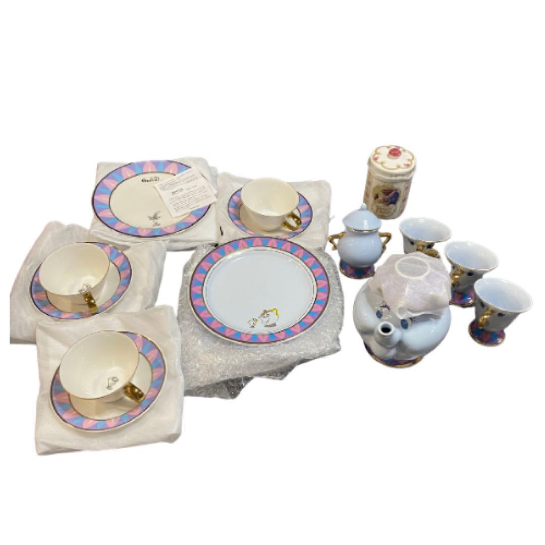 ディズニー　美女と野獣　食器セット