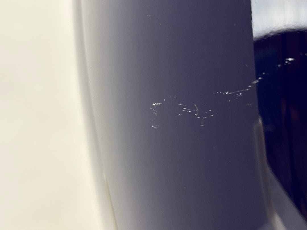 OKURA 【大倉陶園】瑠璃釉 金銀蝕 カトレア 花瓶 (大) R811103