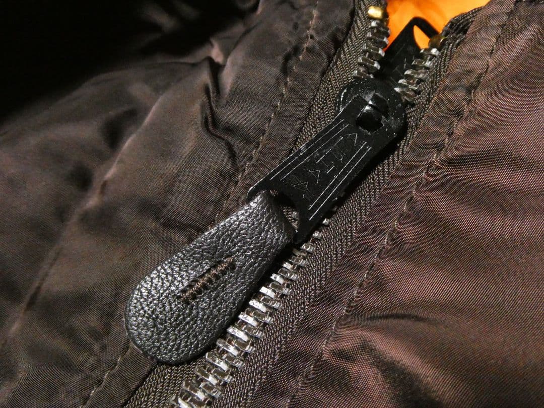 キングサイズXL！激レアカラーブラウン！90sヴィンテージ！アルファMA-1