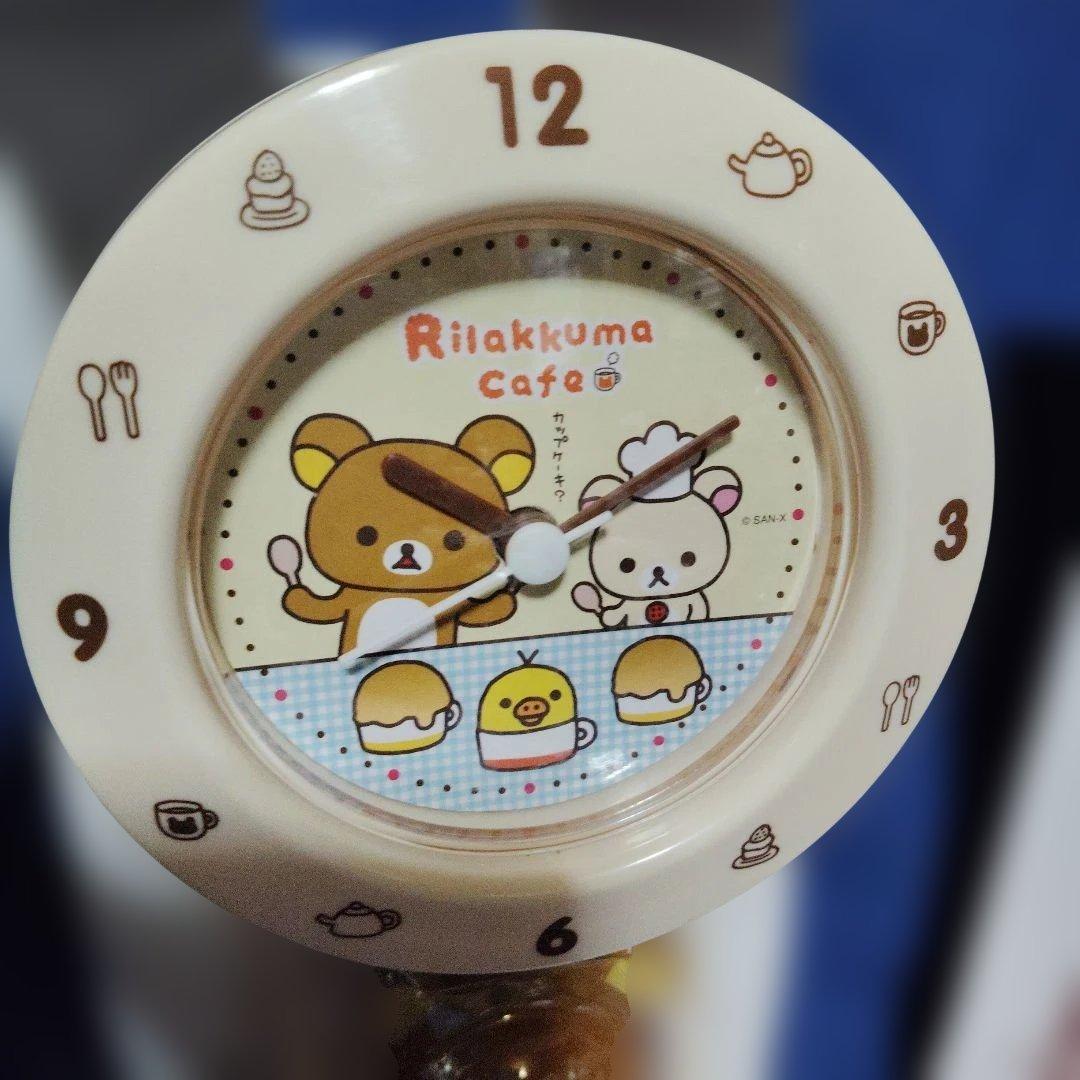 リラックマカフェ振り子時計