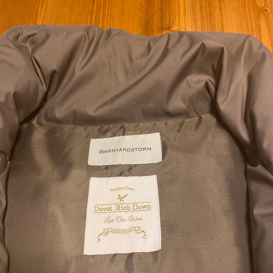 【バンヤードストーム】テントダウンベスト　モカ