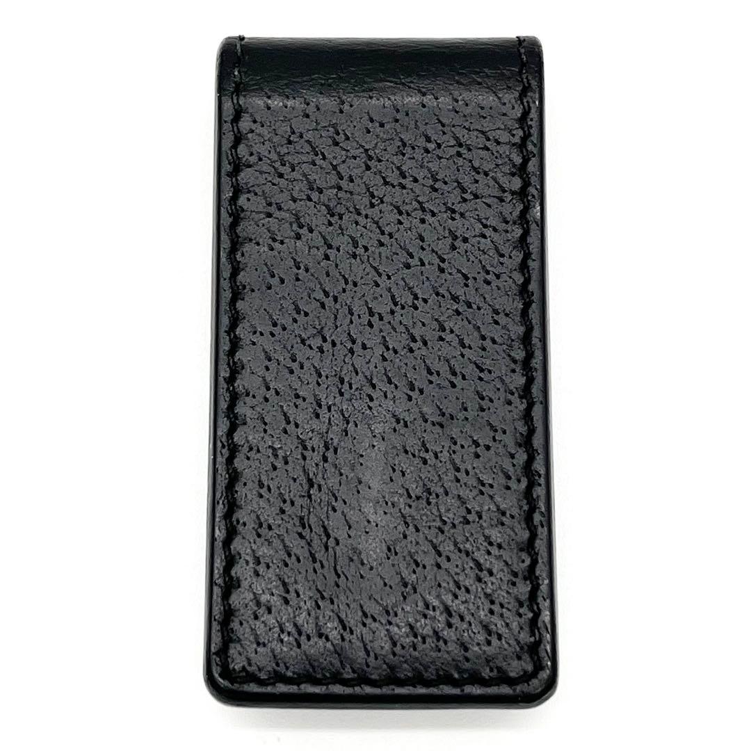 極美品　GUCCI アニマリエ レザー マネークリップ ビー 蜂 ブラック箱付き