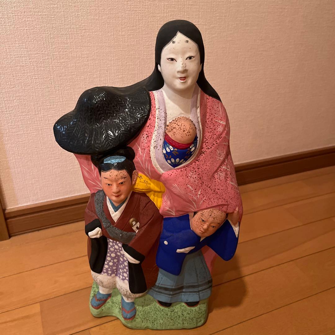 筑芳津屋埼人形？　女性と子供