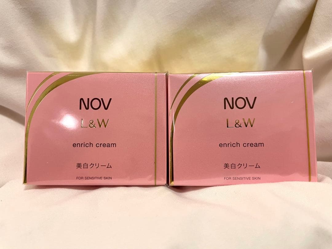 NOV L&W エンリッチクリーム 2個セット