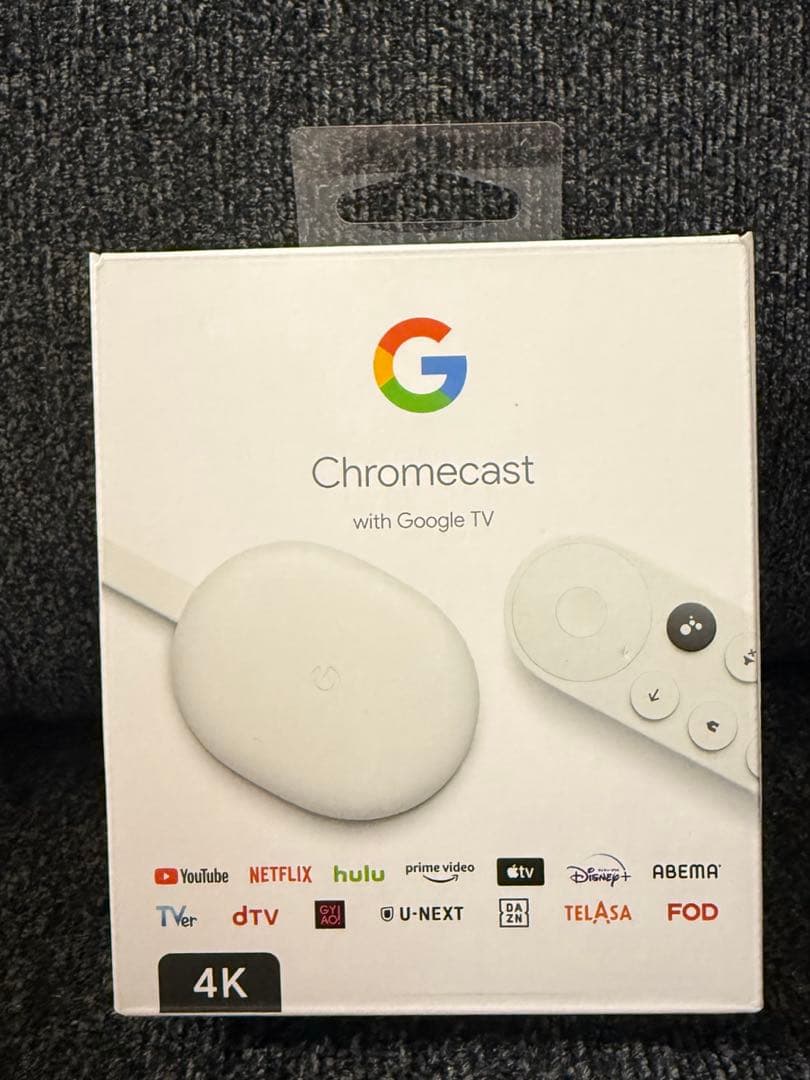 【美品】Chromecast with Google TV 4K
