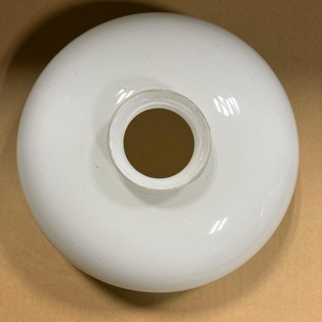 グリーンのはかまカットシェード・乳白ガラス